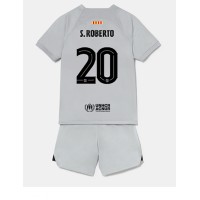 Barcelona Sergi Roberto #20 Fotballklær Tredjedraktsett Barn 2022-23 Kortermet (+ korte bukser)